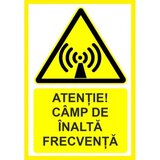 Placuta pentru camp de inalta frecventa